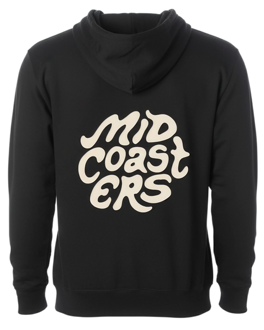 Black Hoodie — Back