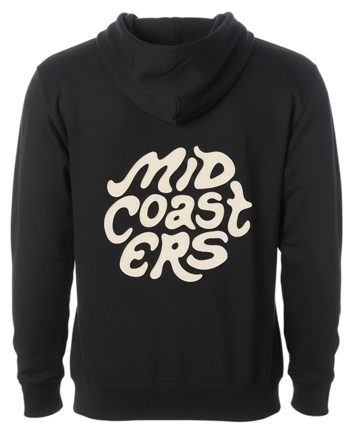 Black Hoodie — Back