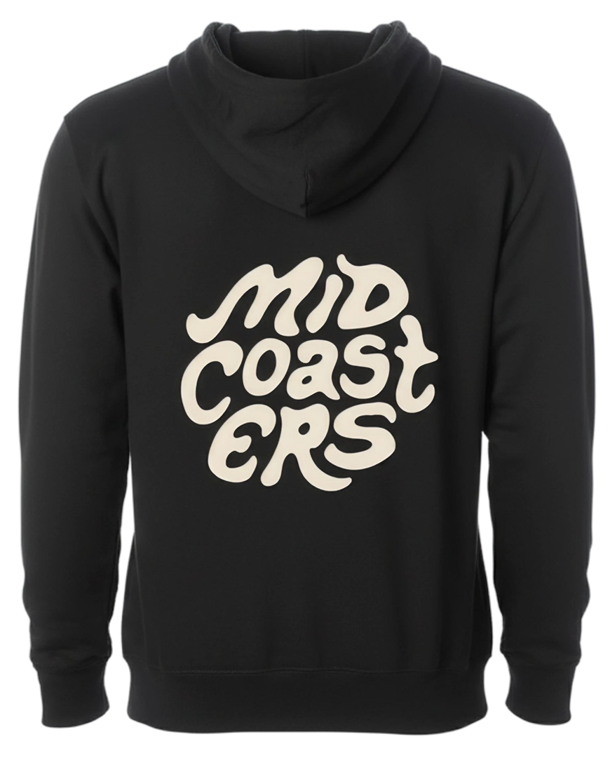 Black Hoodie — Back