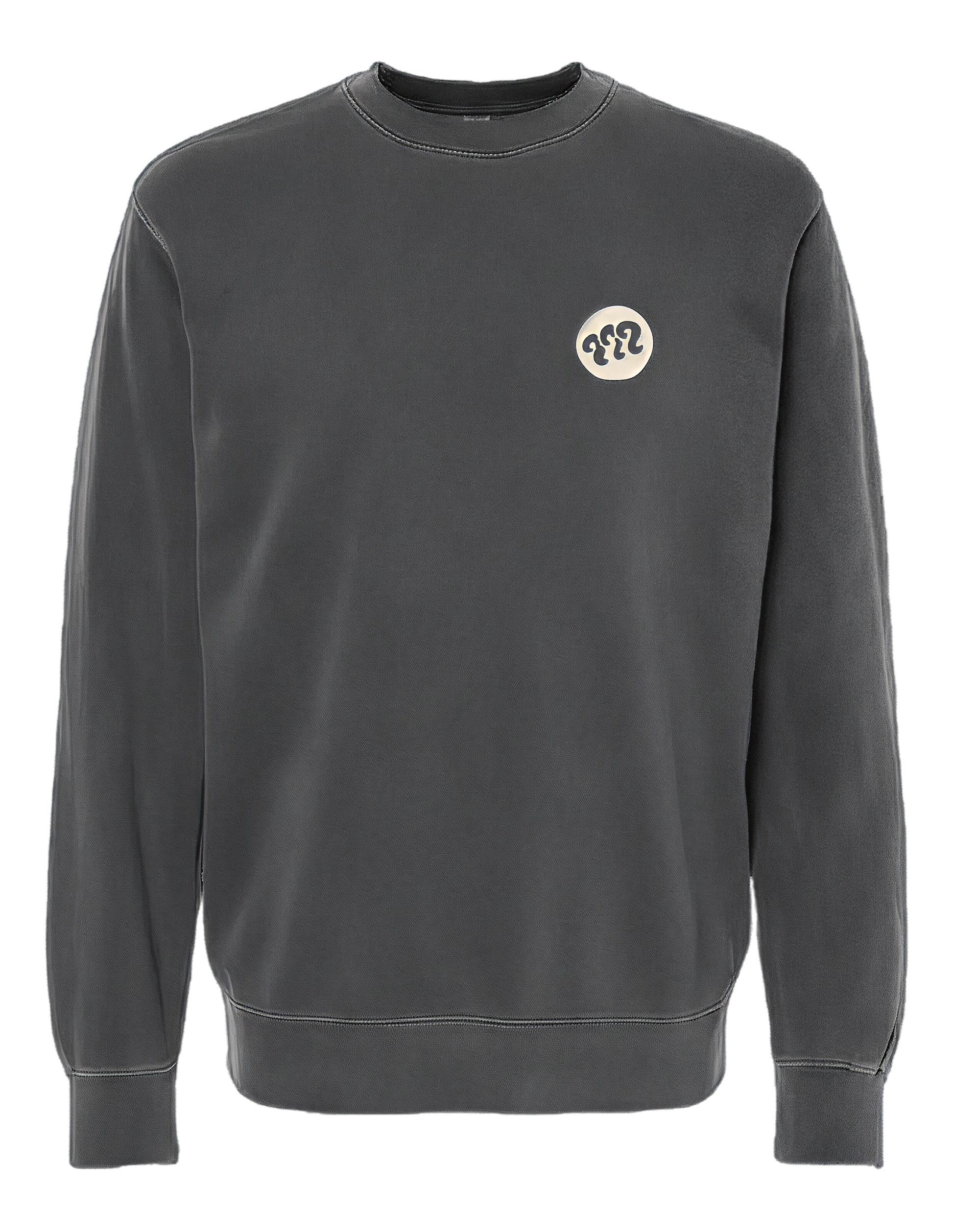 Crewneck Black — Front